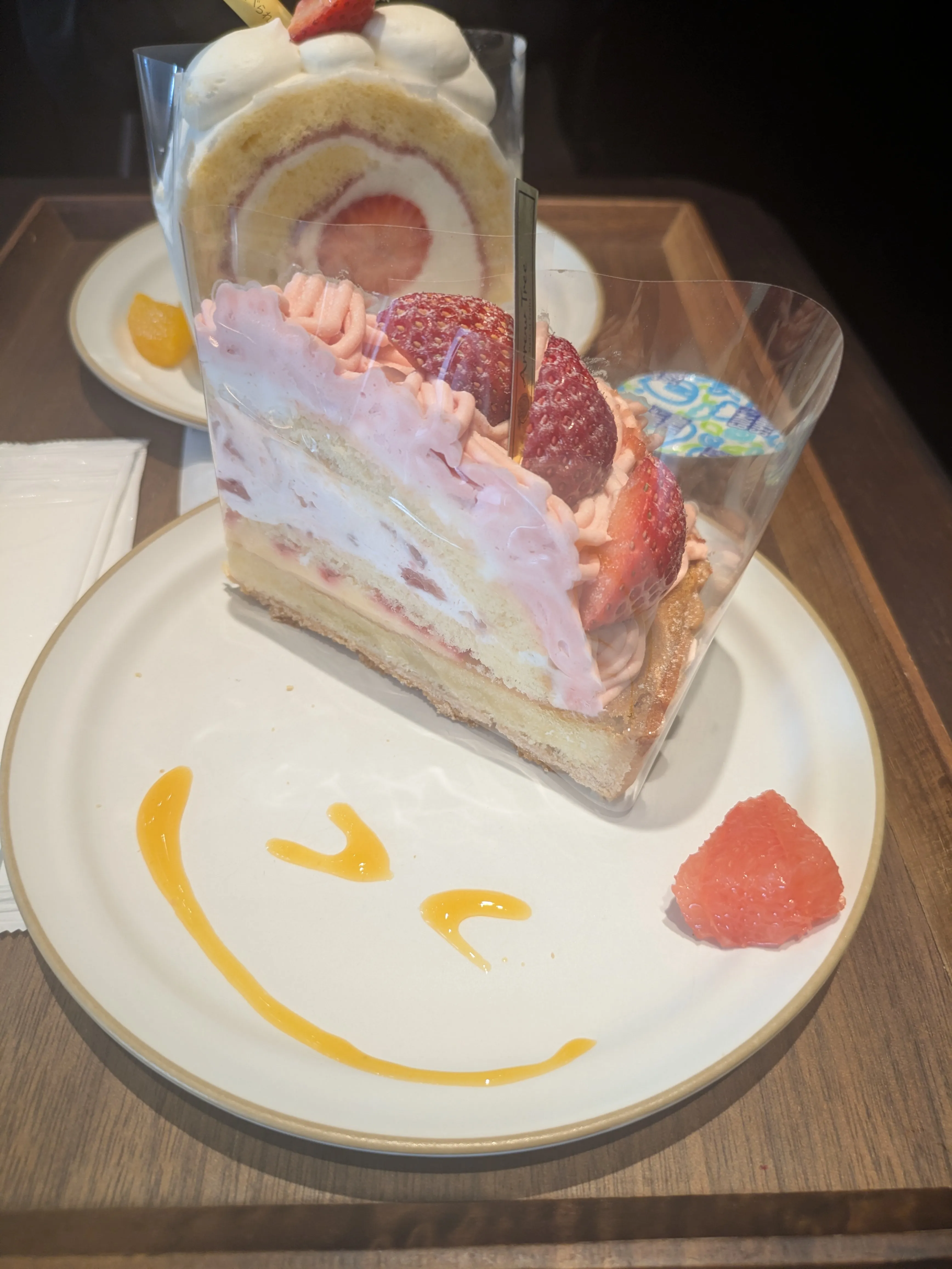 イチゴのモンブラン